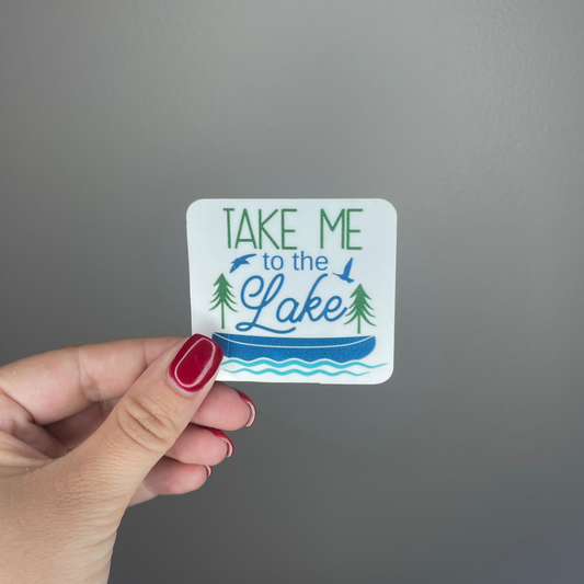 Take Me To The Lake Sticker
