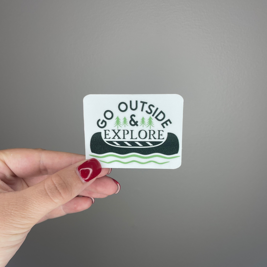 Go Outside & Explore Sticker