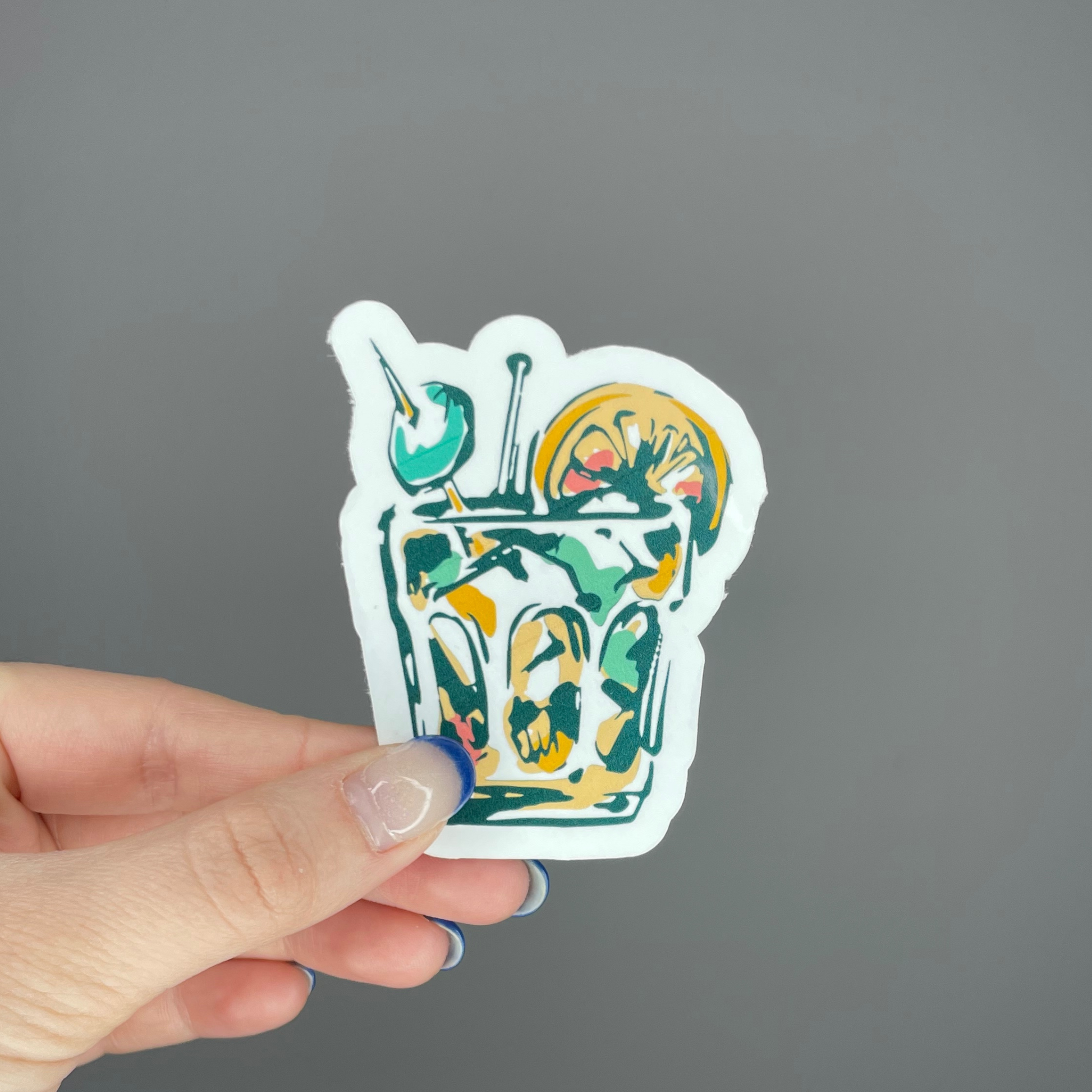 Mixed Cocktail Sticker