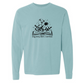 Long Story Short, I Survived Long Sleeve T-Shirt Blue front view