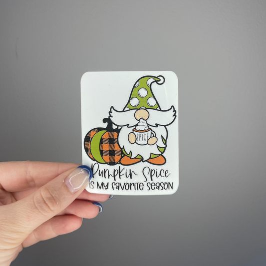 Pumpkin Spice Gnome Sticker