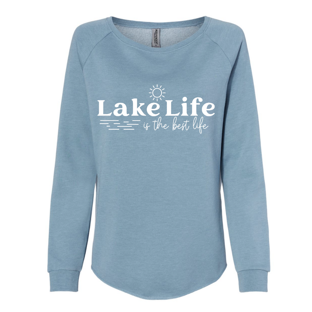 Lake Life Is The Best Life Crewneck Sweatshirt