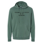 Personally Victimized By My Migraines Hoodie in green - front view
