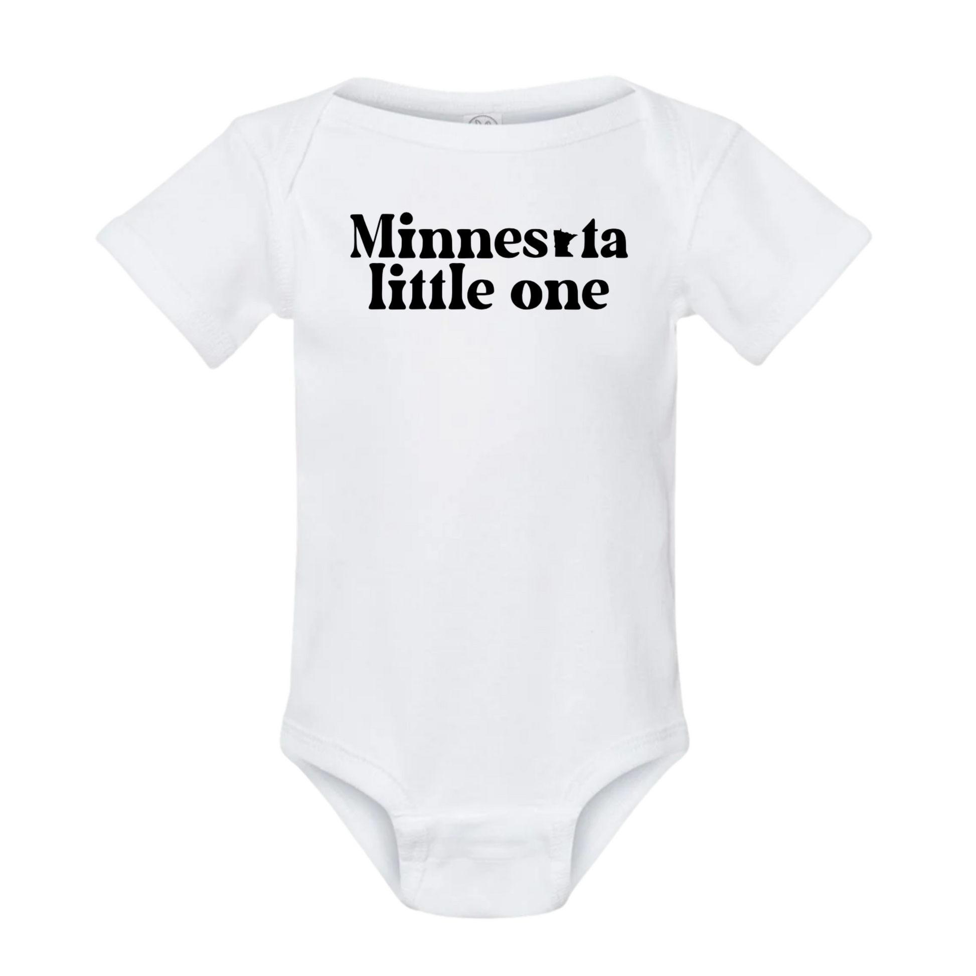 Minnesota Little One Onesie -front view
