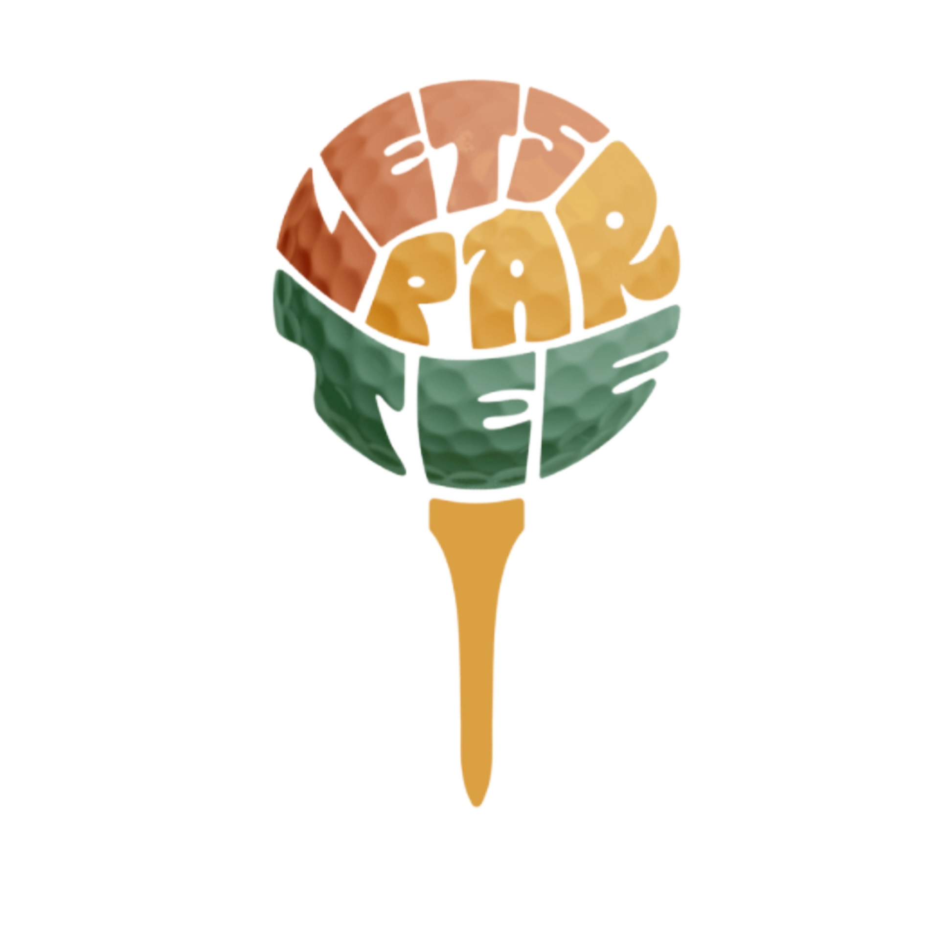 Colorful logo with text on a white background