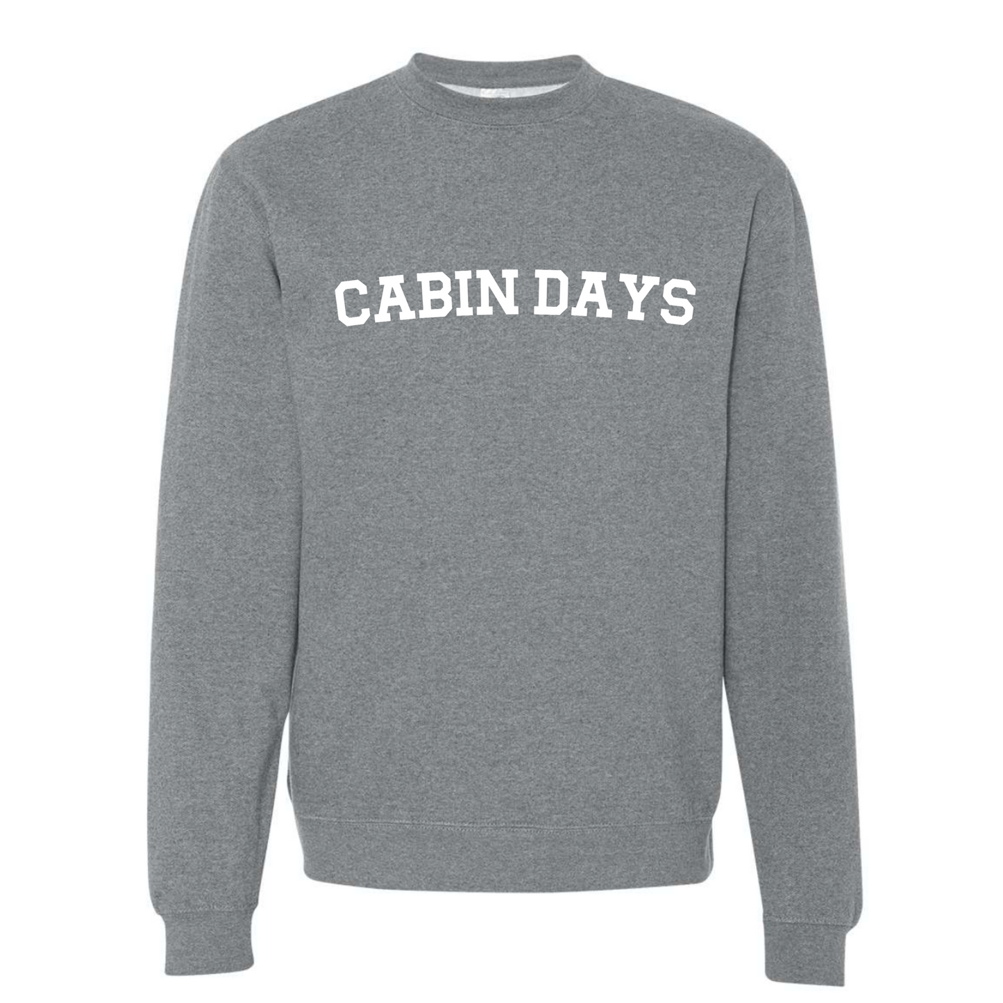 Cabin Days - Pull Over Sweatshirt front view sweatshirt.