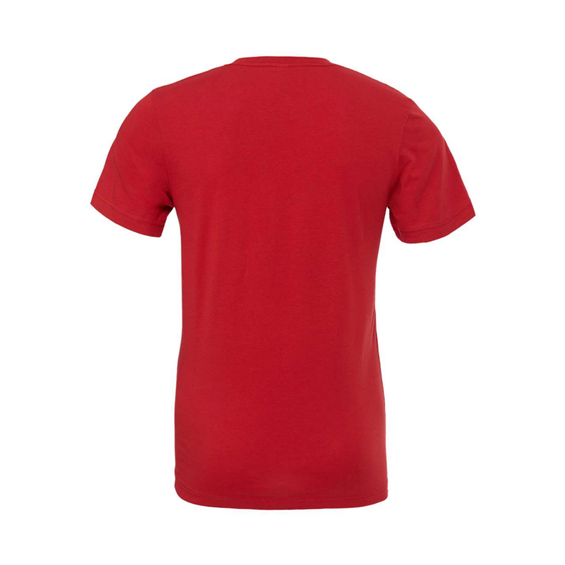 Official Cookie Tester - Red T-Shirt with white writing - Back View