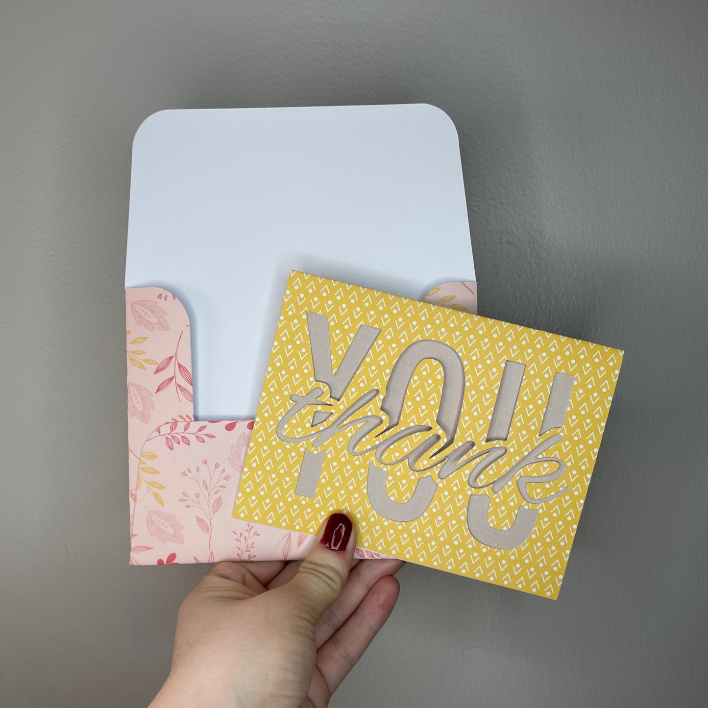 Thank You Greeting Cards - Pack of 3