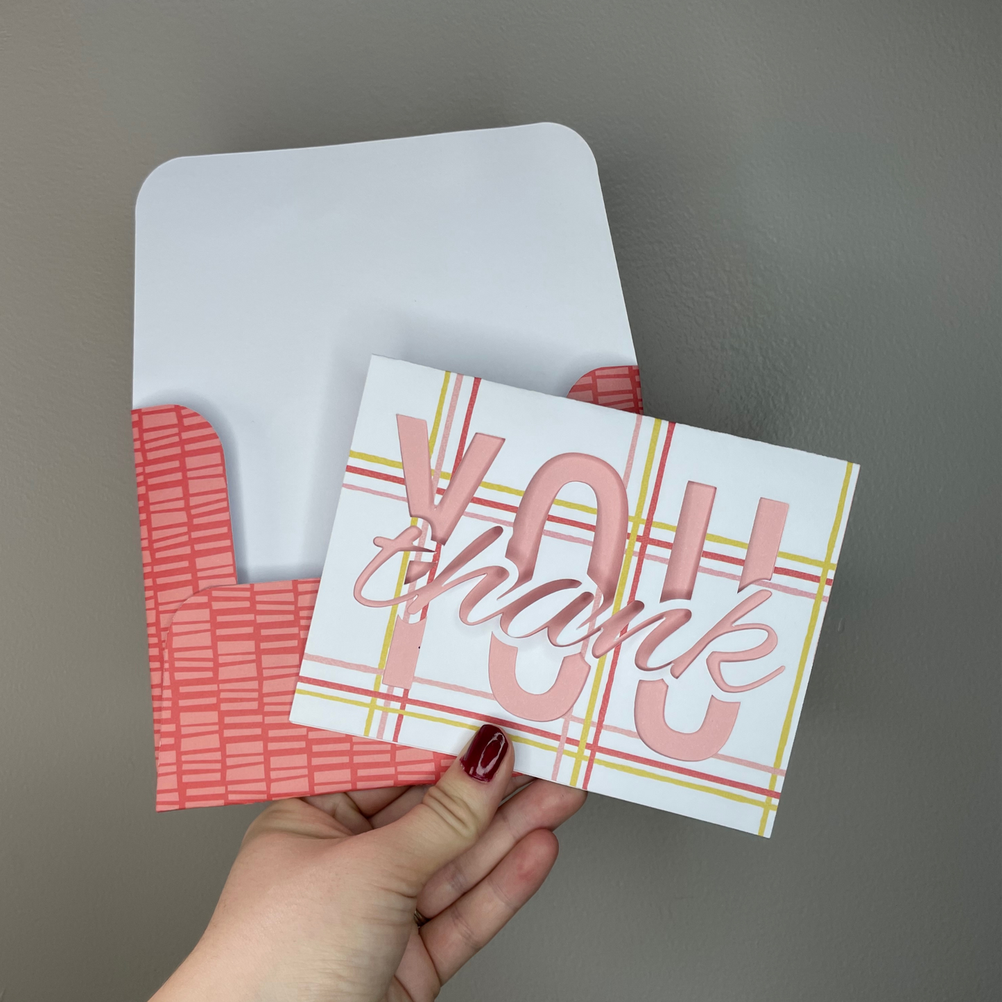 Thank You Greeting Cards - Pack of 3