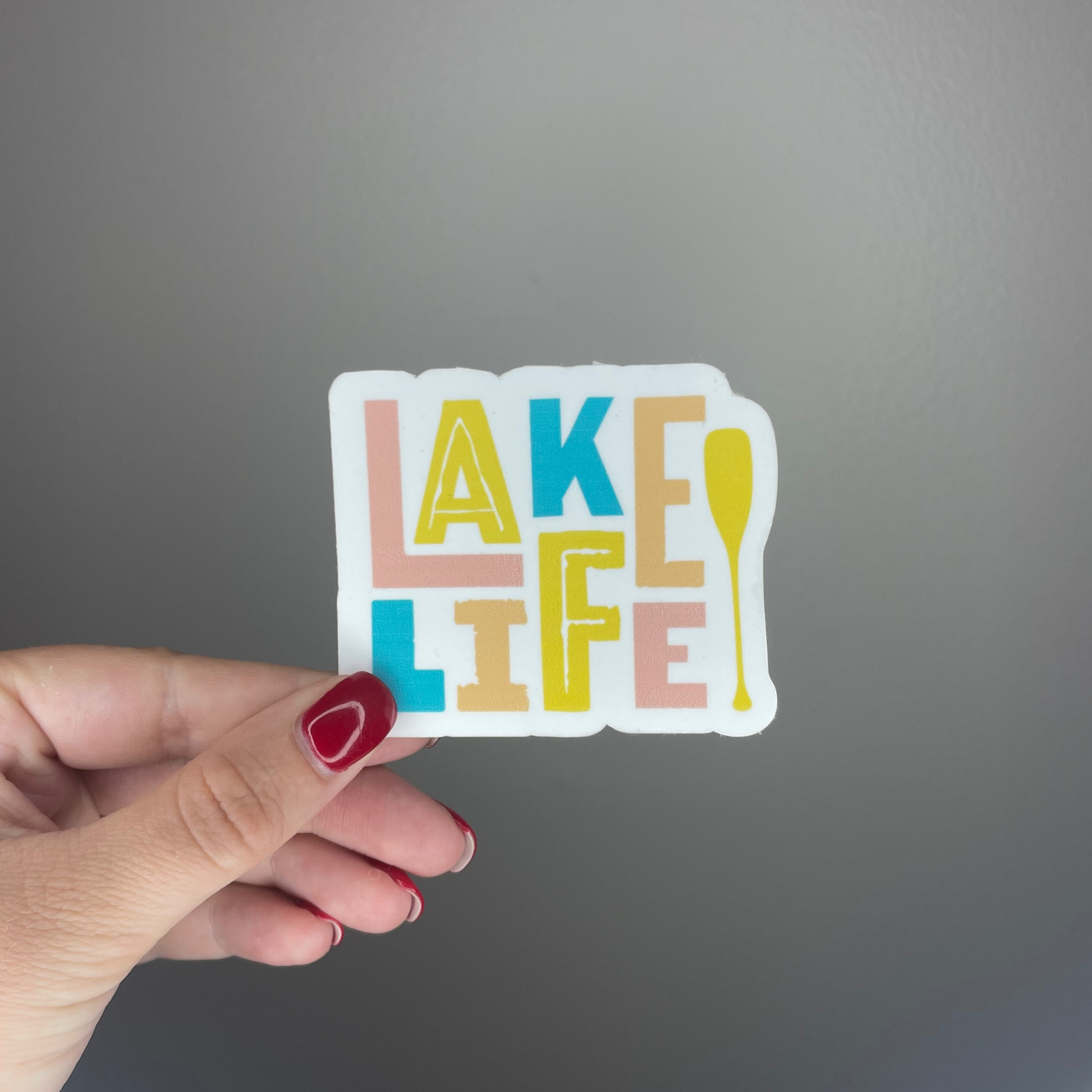 Lake Life Sticker