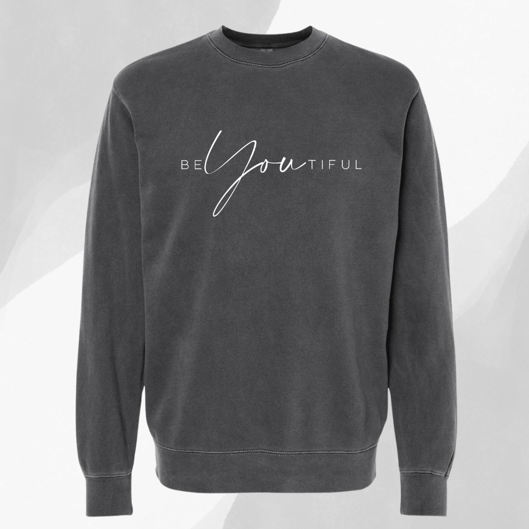 BeYOUtiful Crewneck Sweatshirt - FRONT VIEW