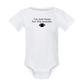 I'm Just Here For The Snacks Football Onesie - front view
