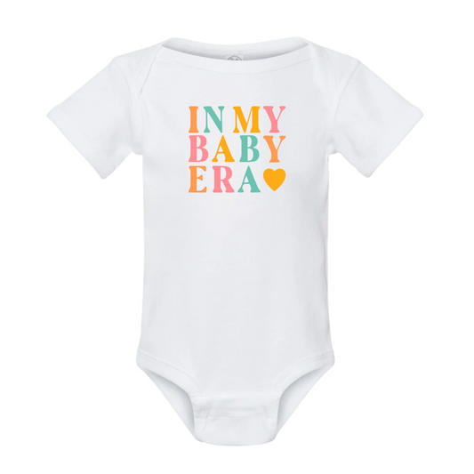 In My Baby Era Onesie - front view