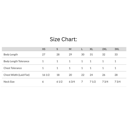 We Almost Always Almost Win Minnesota Vikings T-Shirt size chart