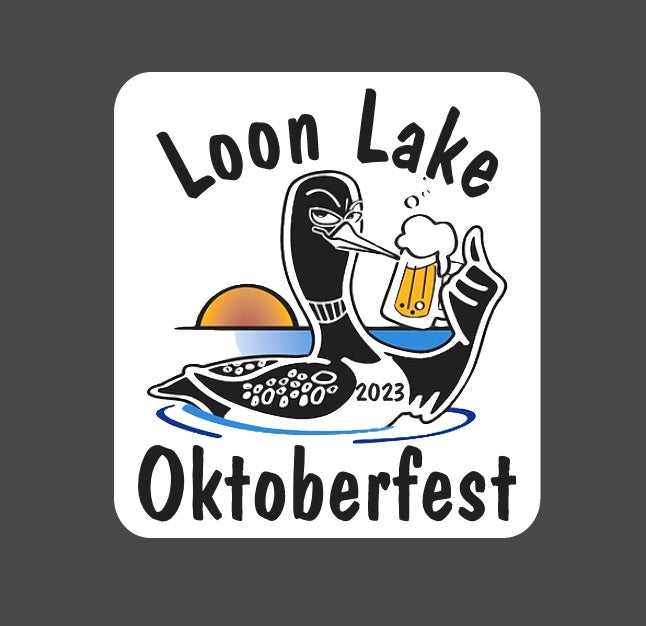 Loon Lake Oktoberfest Sticker