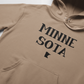 Stylized Minnesota sweatshirt -front view laid out